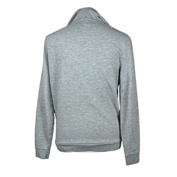 River Island Gray Marl Hoodie Sweatshirt Men’s Size Medium M USED - Picture 2 of 9